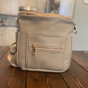 Fawn design mini backpack- gray